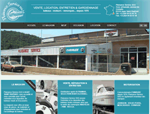 Tablet Screenshot of plaisance-service.com